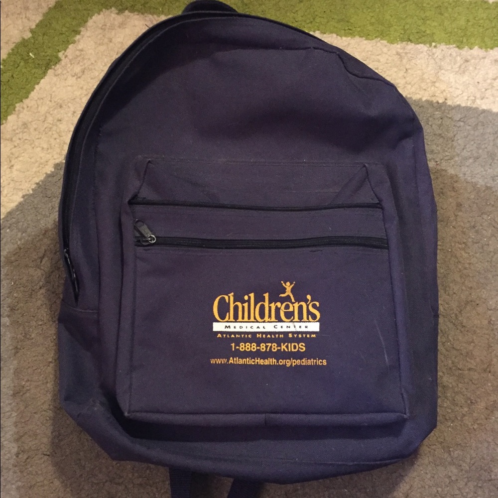 LARGE NAVY BLUE BACKPACK